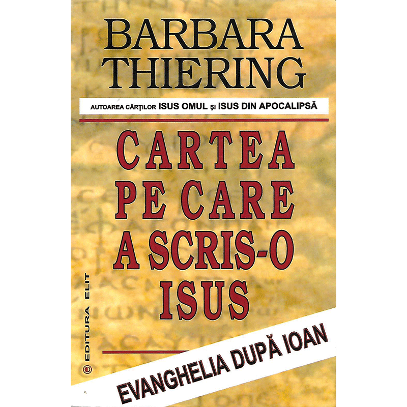 Cartea pe care a scris-o Isus